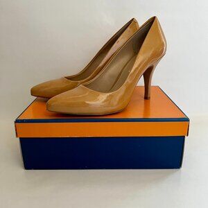 Arturo Chiang Avia Pumps - Adobe Two-Tone Patent